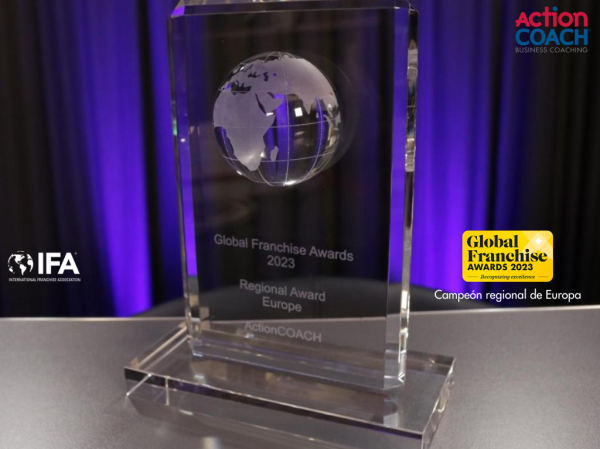 Global Franchise Awards homenajea a ActionCOACH como campeón regional de Europa