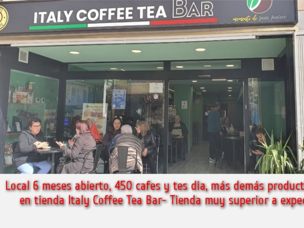 Itali Coffee Tea Store bar, cafetería, tienda, distribución.  Éxito = Diferenciación.