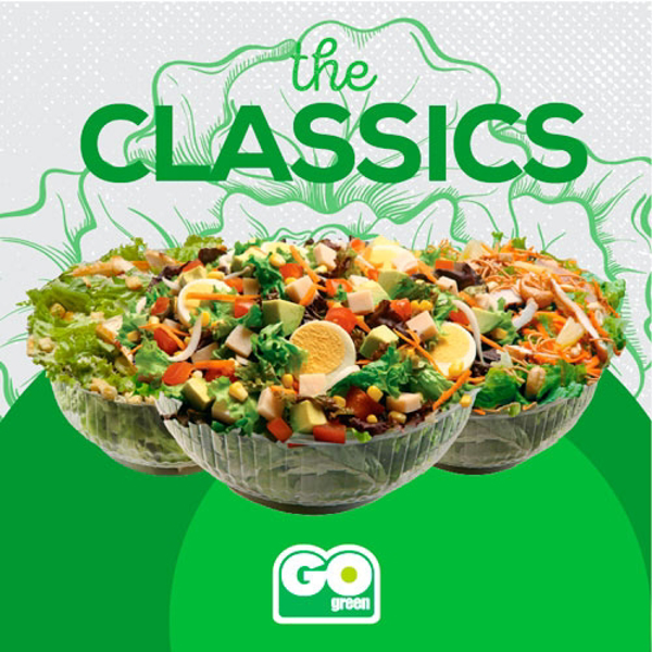 Enamórate de las ensaladas de la franquicia Go Green
