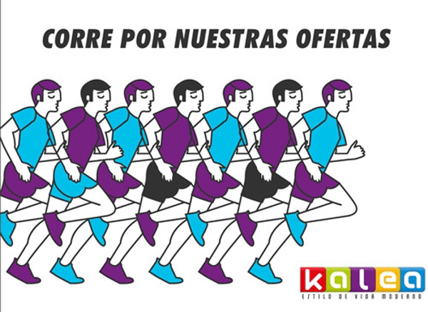 Corre por las ofertas de la franquicia Kalea